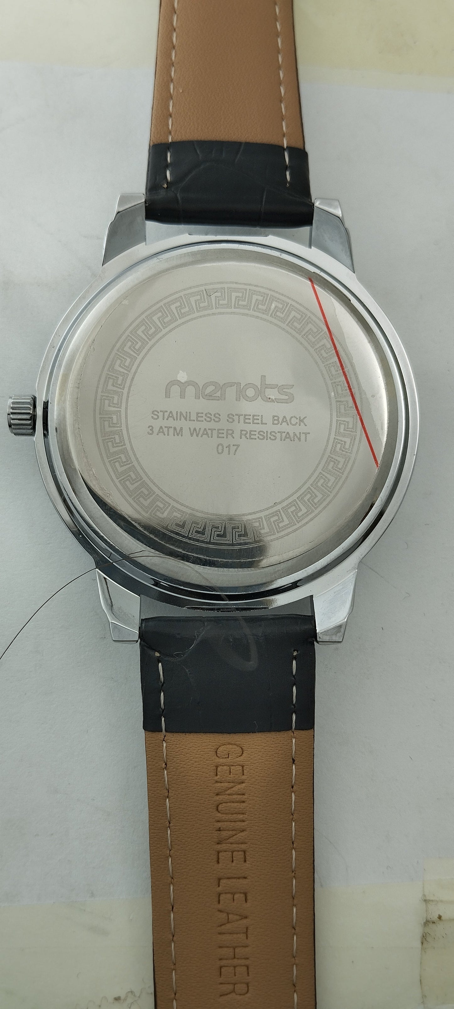 Iced Out Tetra Spinner Strap Watch For Men