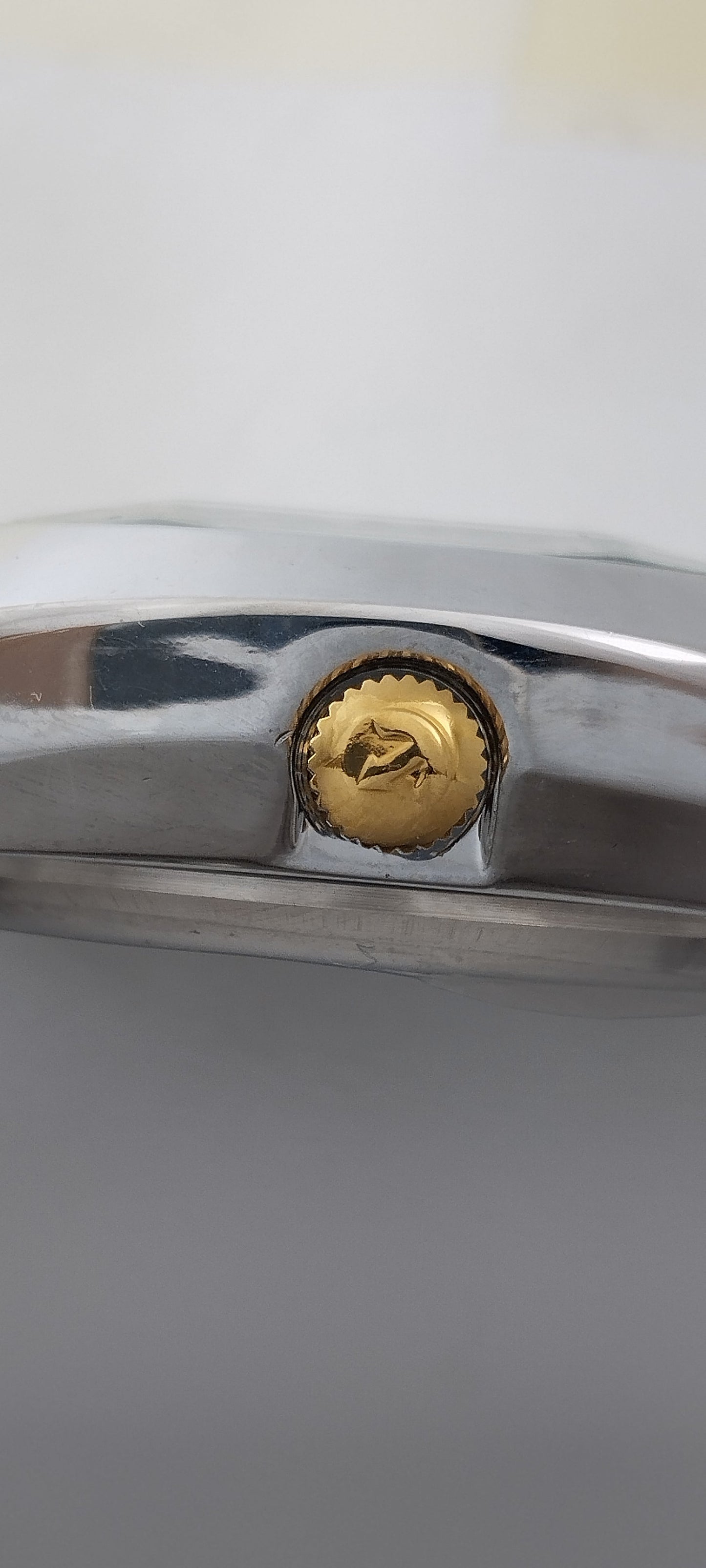 Gold & Silver Gold Dial RDO-Branded Watch For Men