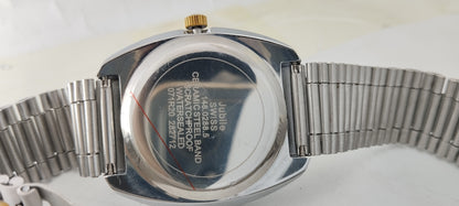 Gold & Silver Gold Dial RDO-Branded Watch For Men